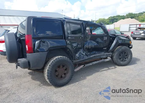 2007 Hummer H3 z USA, uszkodzony, nr VIN 5GTDN13EX78241049